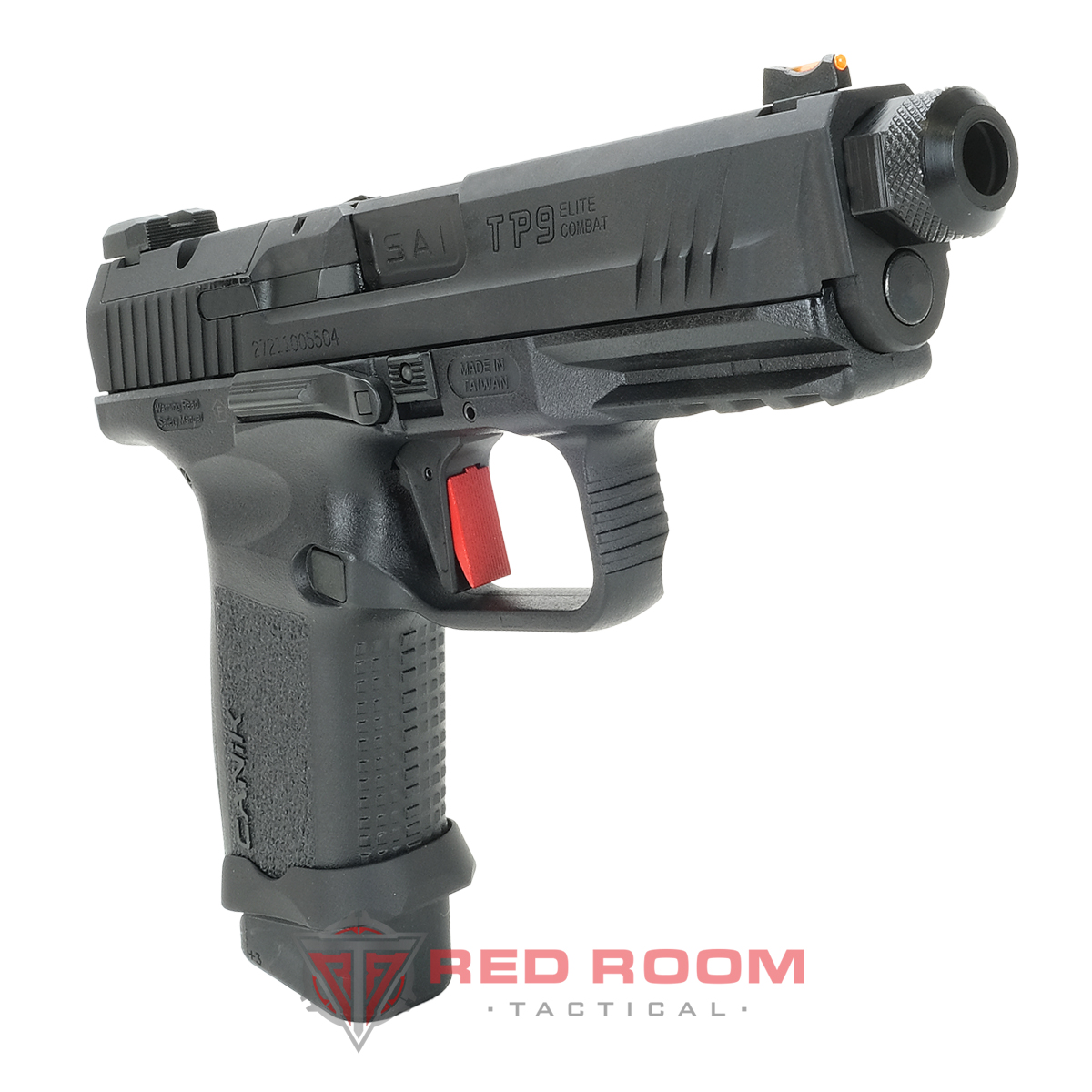 Canik TP9 Elite Combat Airsoft Pistol by Cybergun black 3