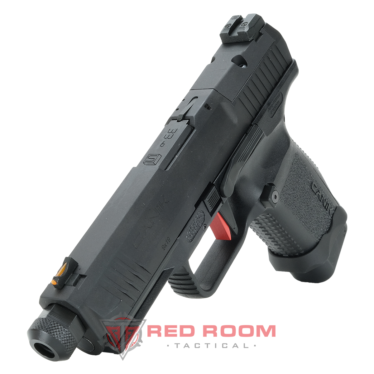Canik TP9 Elite Combat Airsoft Pistol by Cybergun black 5