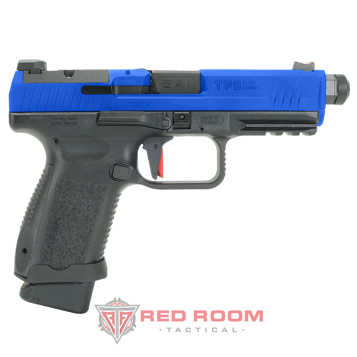 Canik TP9 Elite Combat Airsoft Pistol by Cybergun blue 2