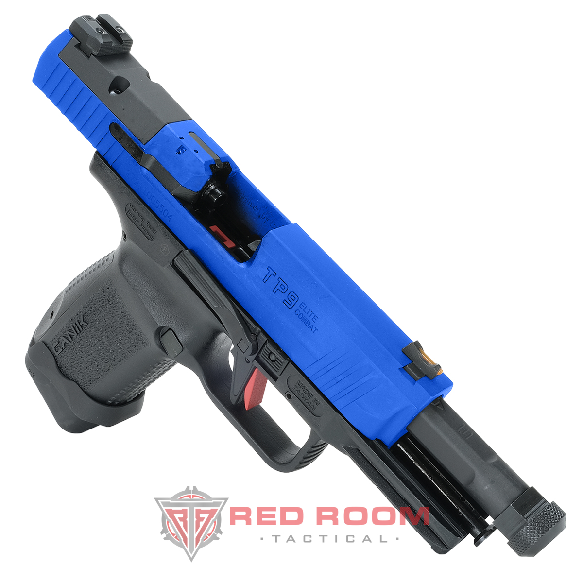 Canik TP9 Elite Combat Airsoft Pistol by Cybergun blue 7