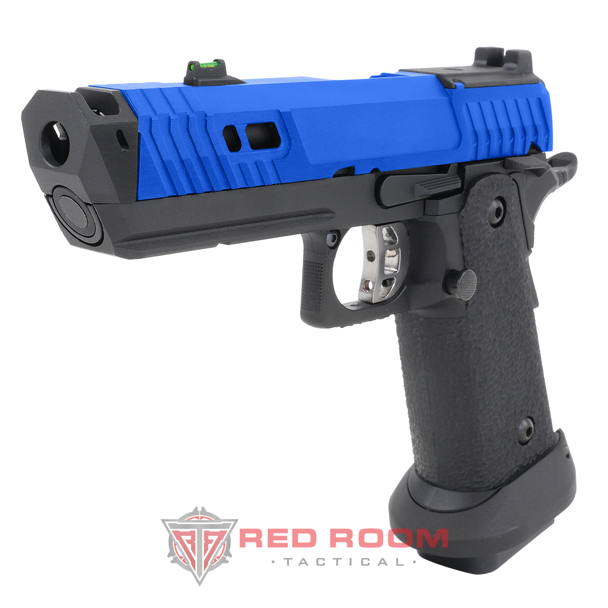 Dark Viper Blowback MOS Gas Airsoft Pistol Two Tone Blue 4