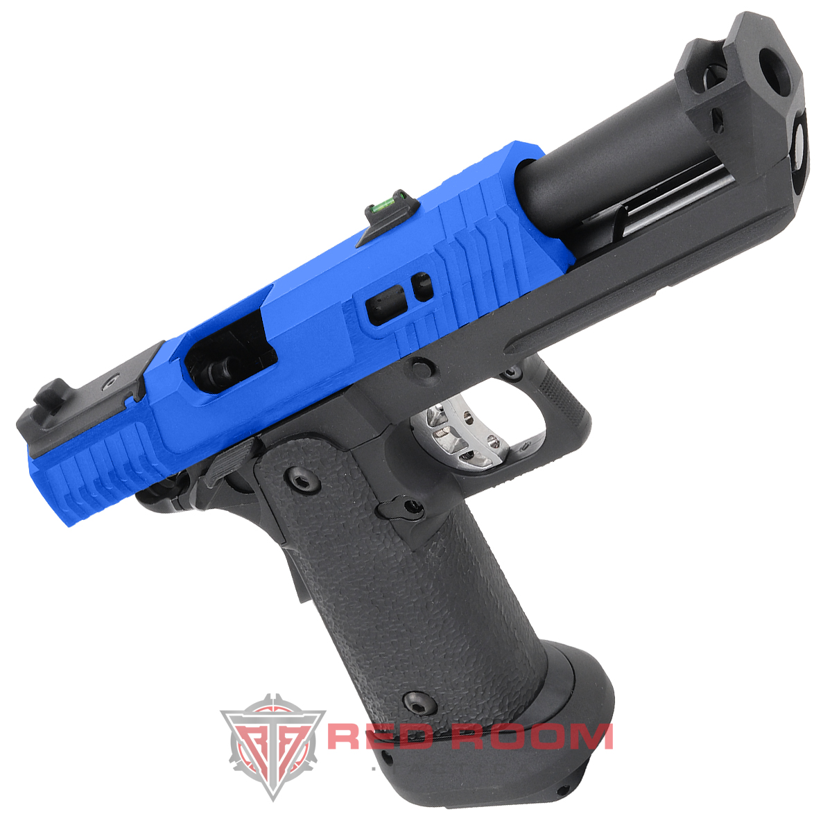 Dark Viper Blowback MOS Gas Airsoft Pistol Two Tone Blue 5