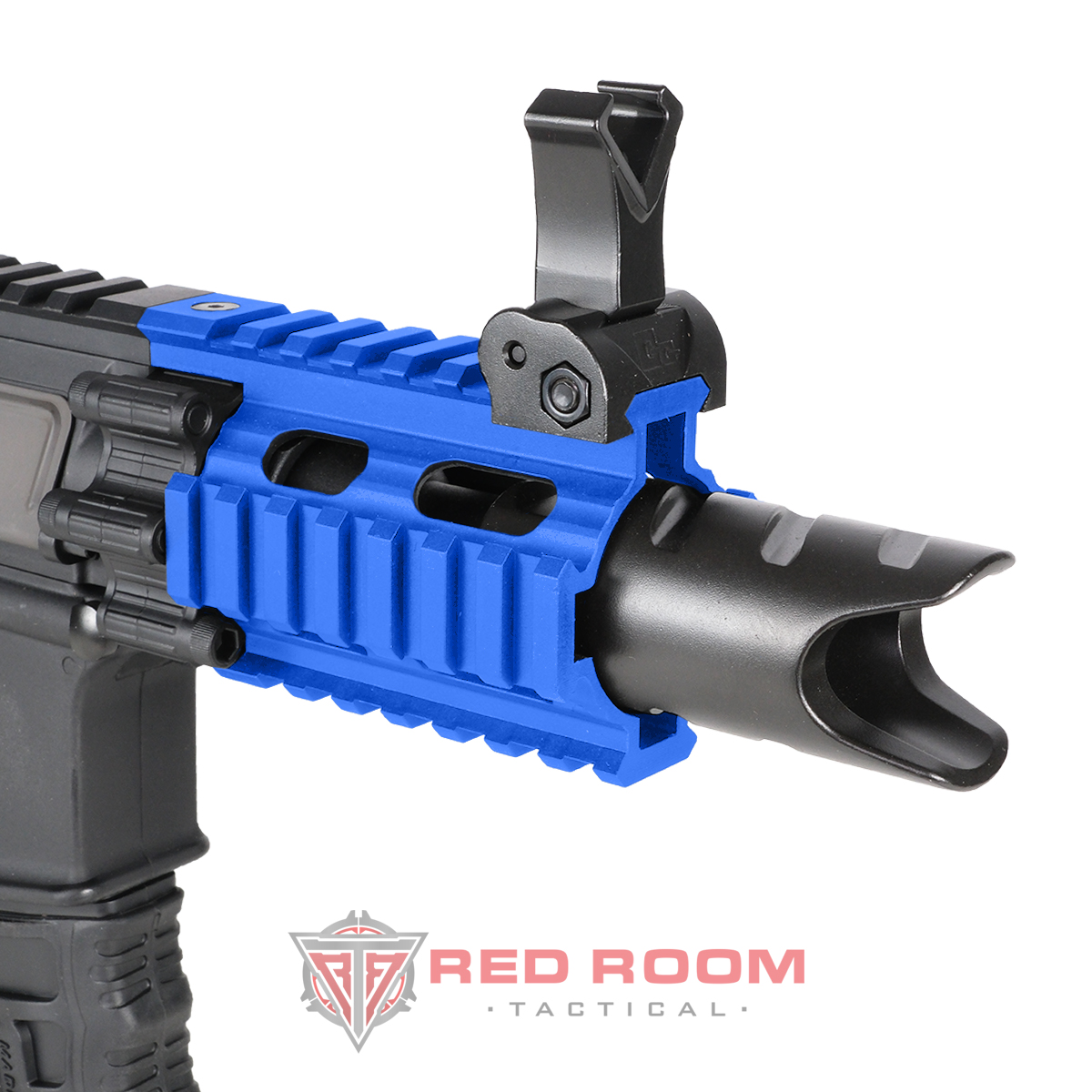 G&G Armament Combat Machine Firehawk M4 Stubby BNB Airsoft Gun RRT5 Blue