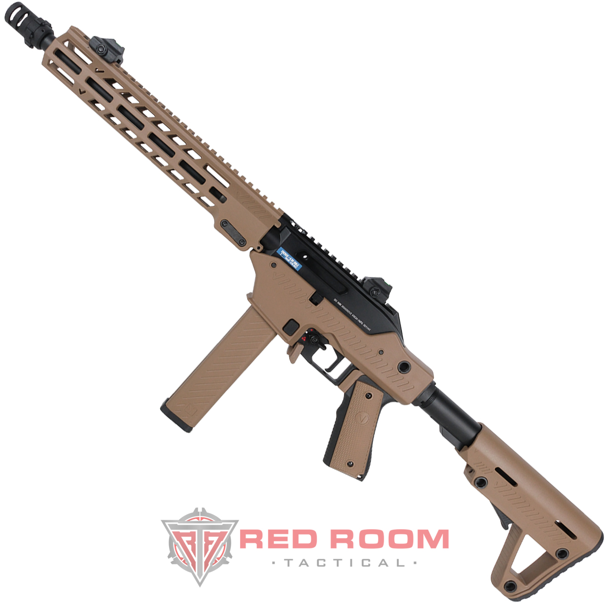 Vorsk VMP 2M Select Fire Gas Blowback Airsoft Gun Tan 4