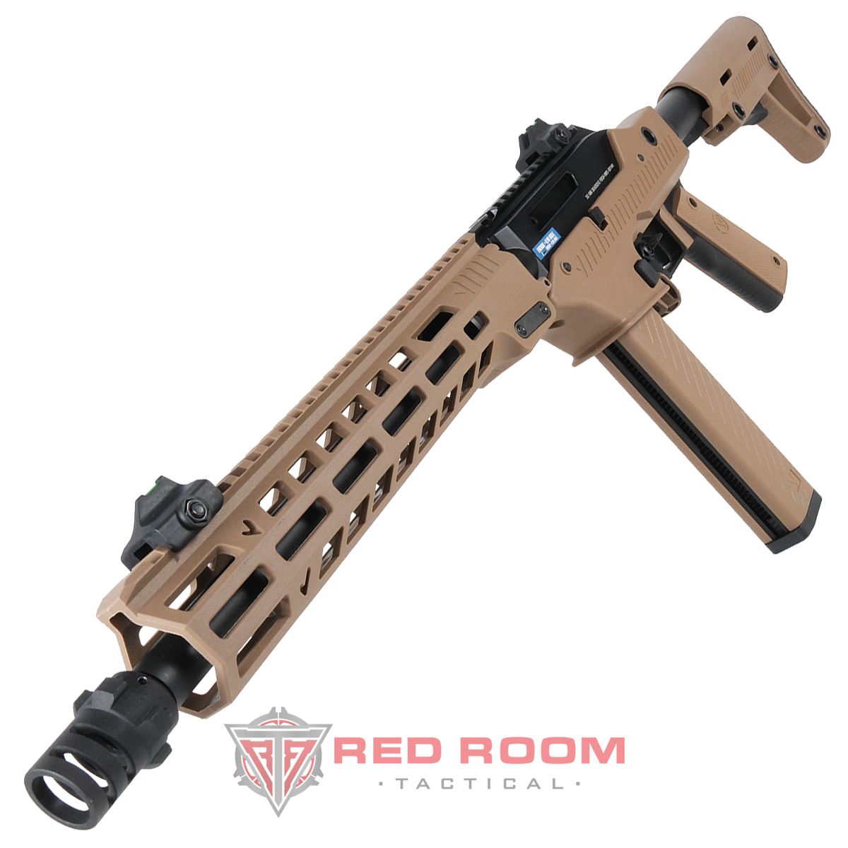 Vorsk VMP 2M Select Fire Gas Blowback Airsoft Gun Tan 5