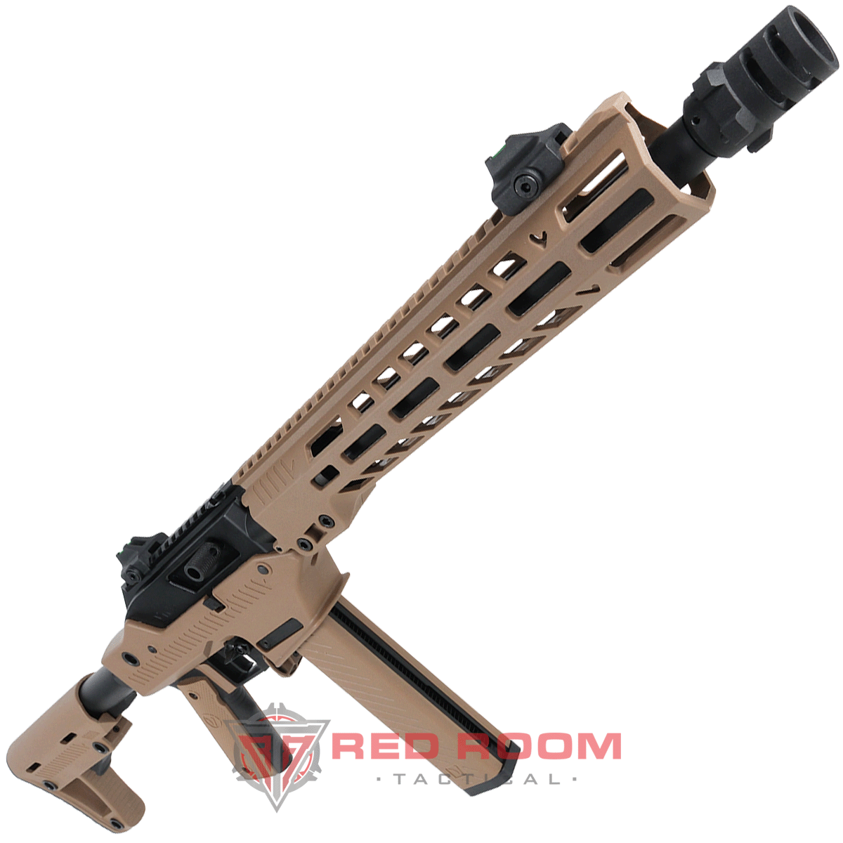 Vorsk VMP 2M Select Fire Gas Blowback Airsoft Gun Tan 7
