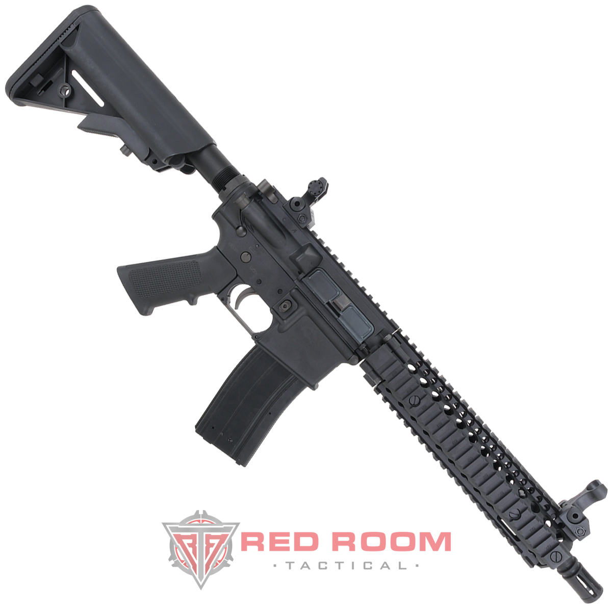 King Arms Bulldog TWS 9mm Carbine Gas Blowback Lite Airsoft Gun Black